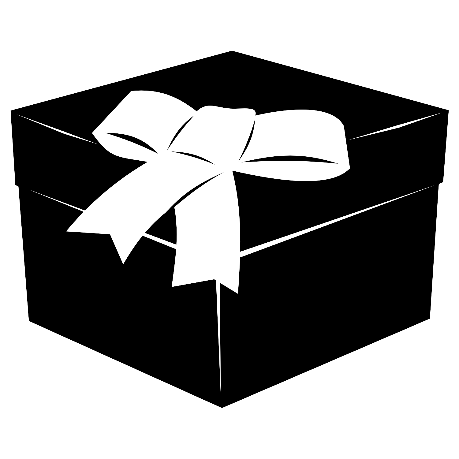 gift clipart black and white free - photo #48