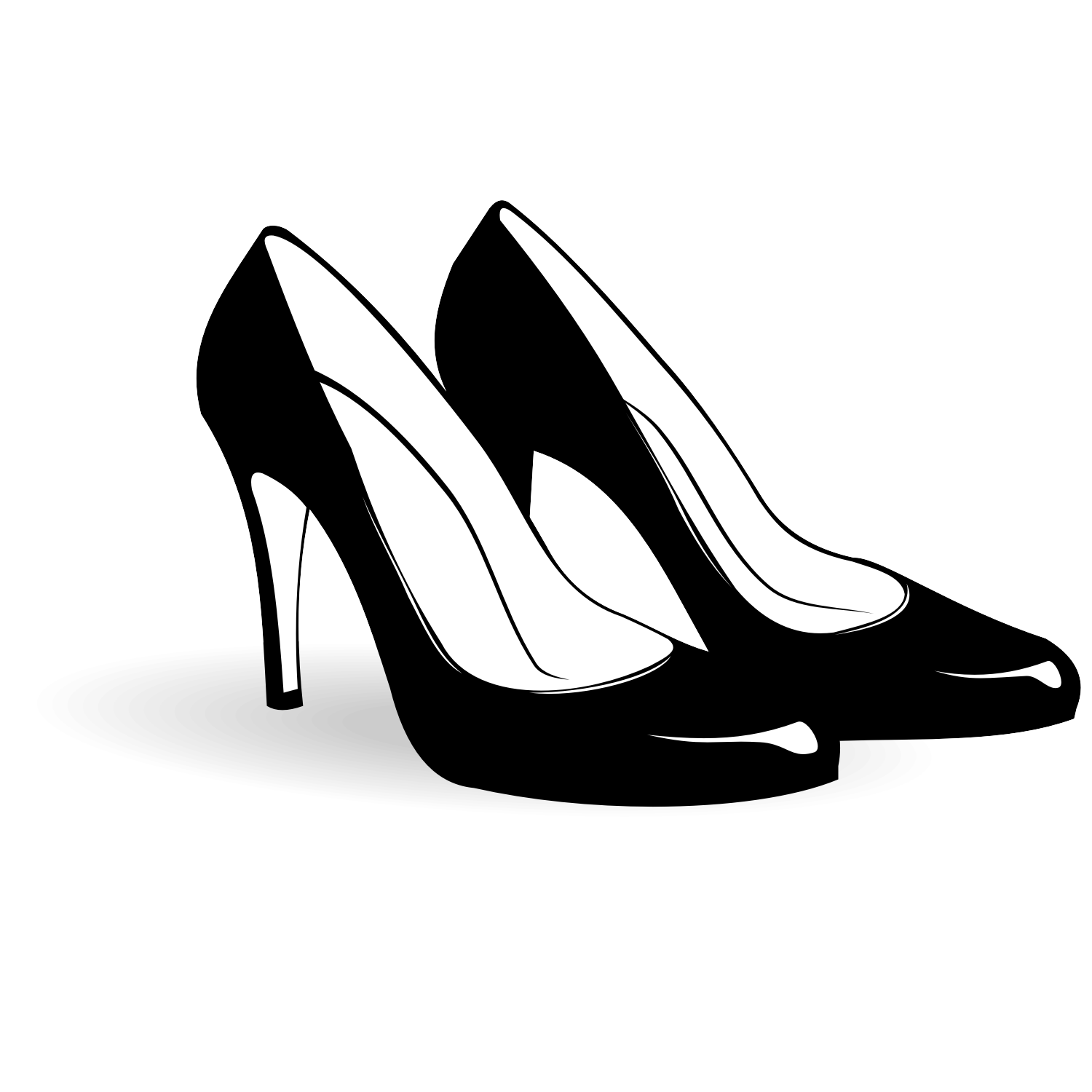 sapatos fashion illustrator 01 vector free download