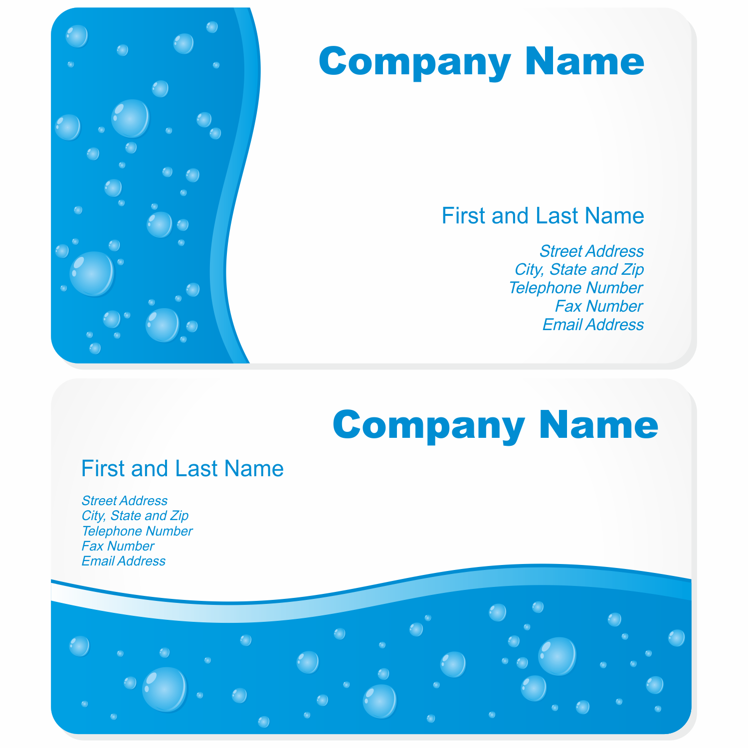vector-for-free-use-business-cards-with-water-drops
