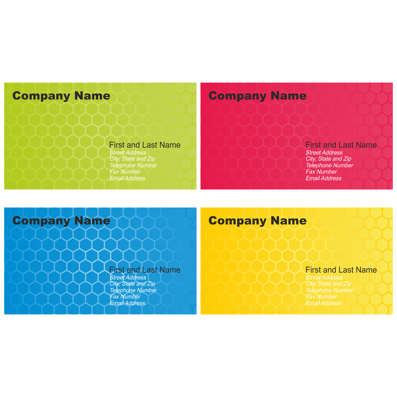 Best Business Card Vector Free Download