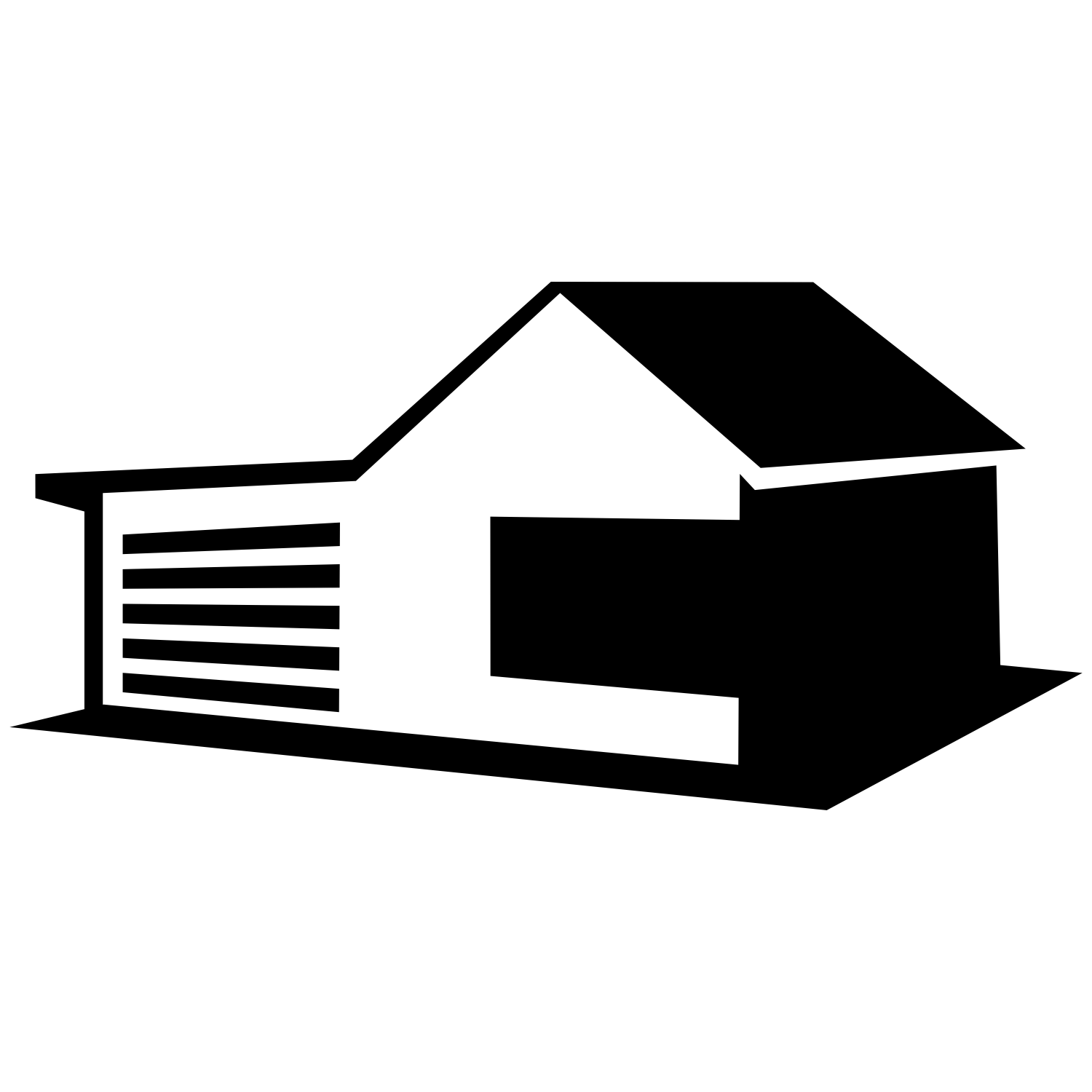 house with garage clipart - photo #46