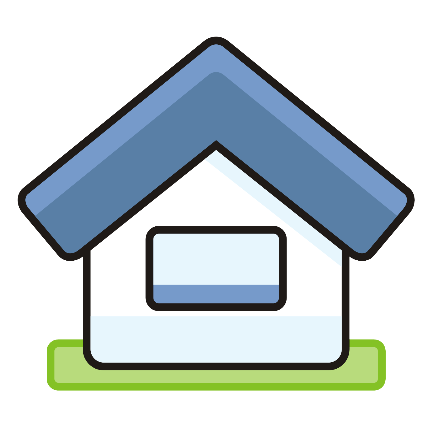 Vector For Free Use Vector Icon Of A House