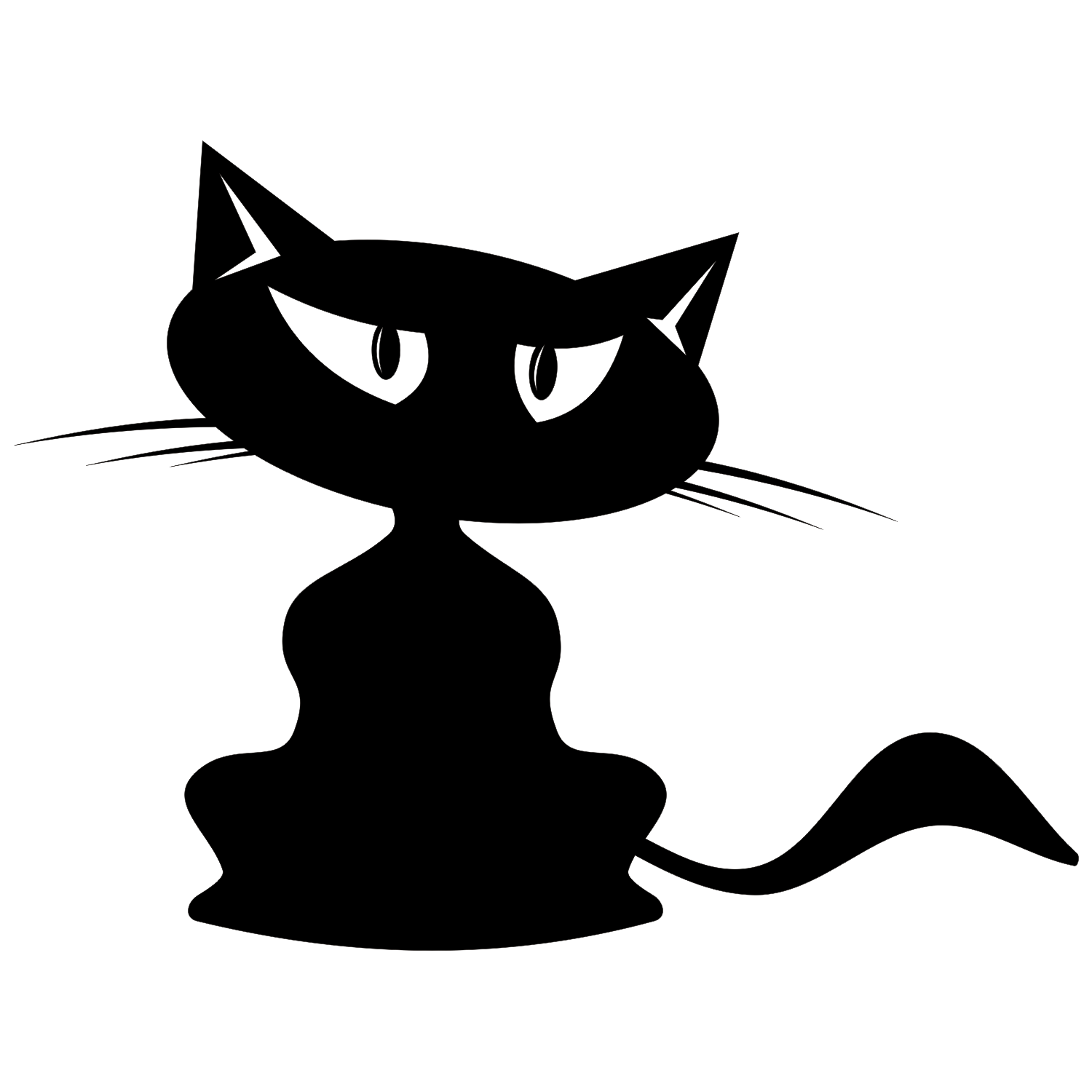 cat vector clipart free - photo #37