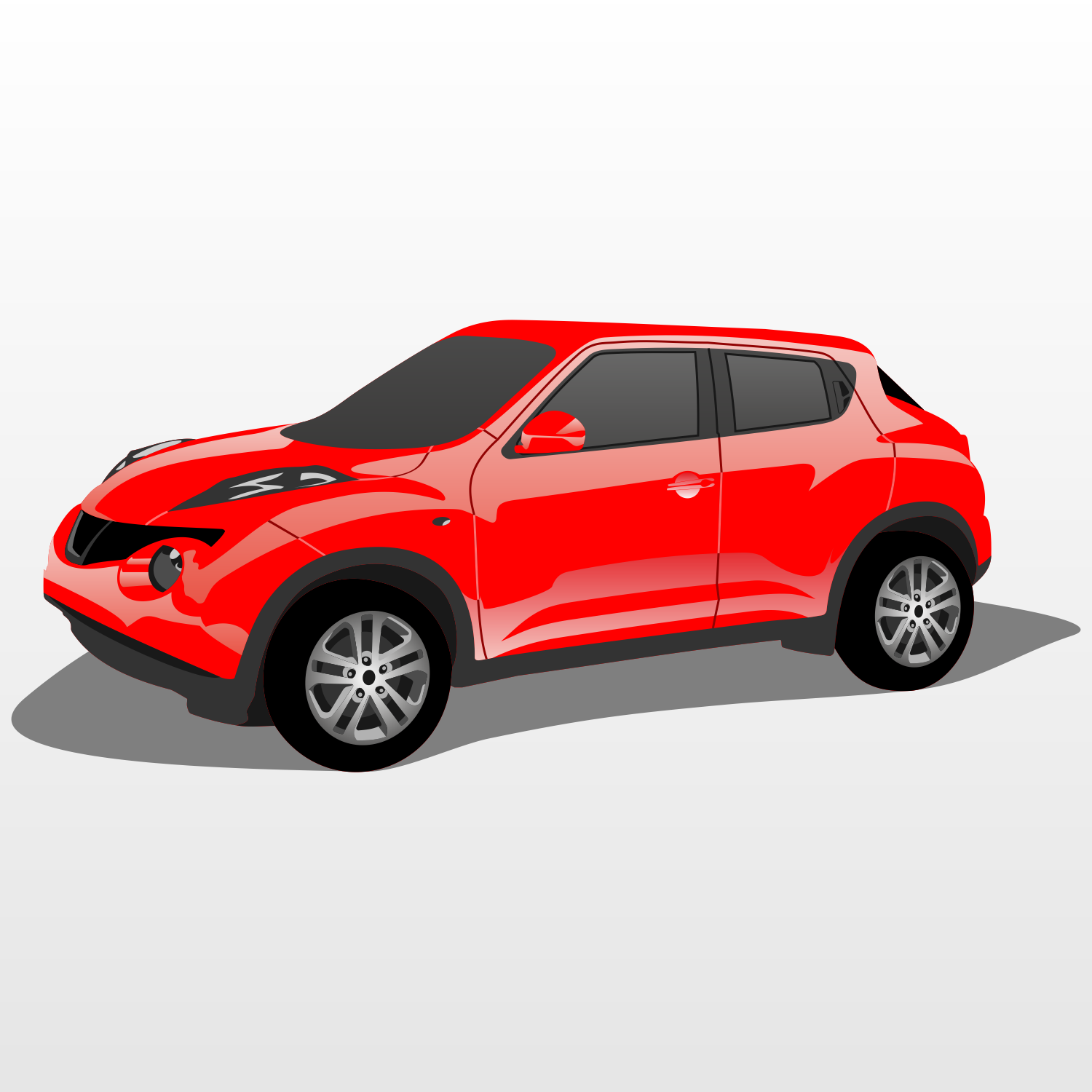 Download Vector for free use: Nissan Juke vector