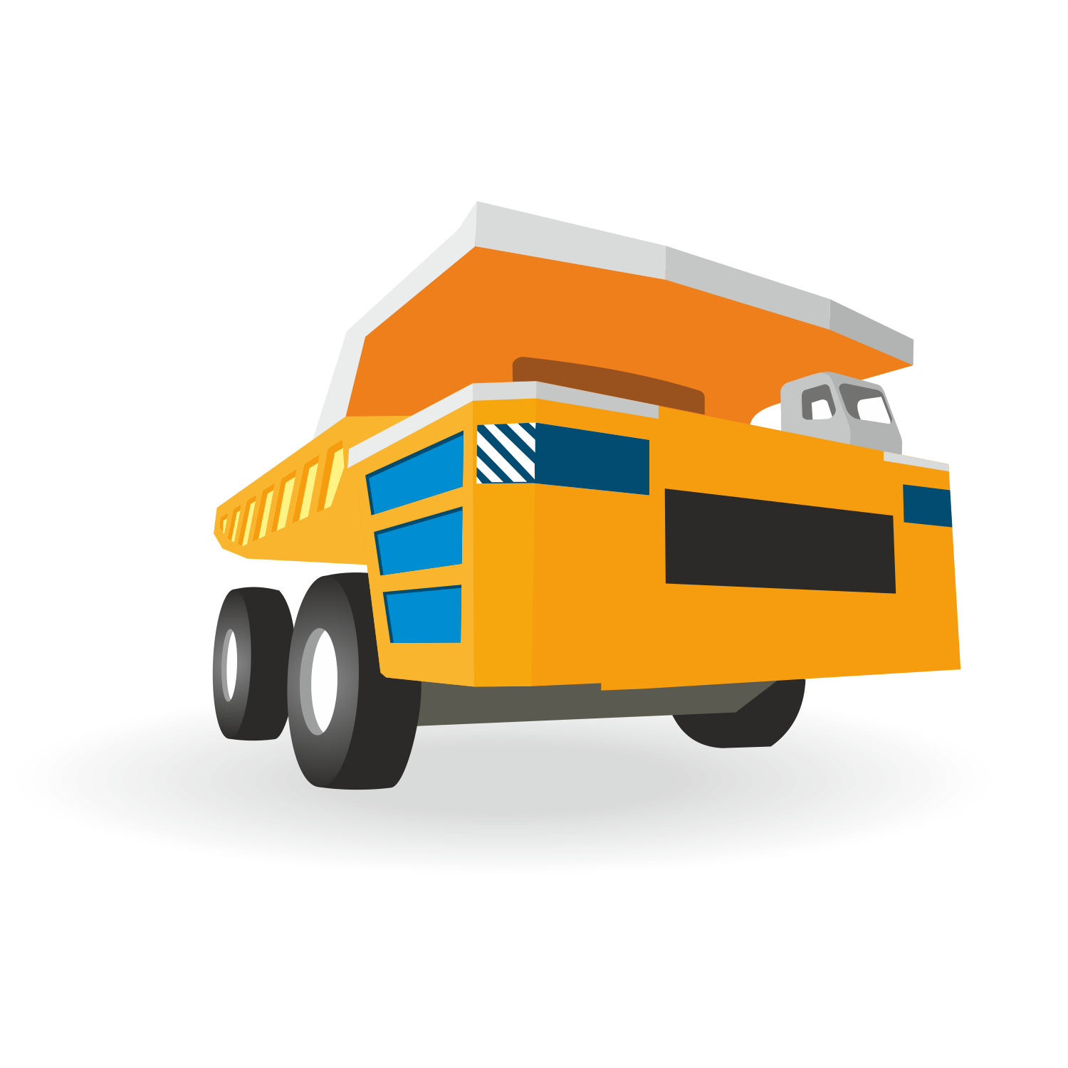 Free Free 164 Vector Dump Truck Svg Free SVG PNG EPS DXF File