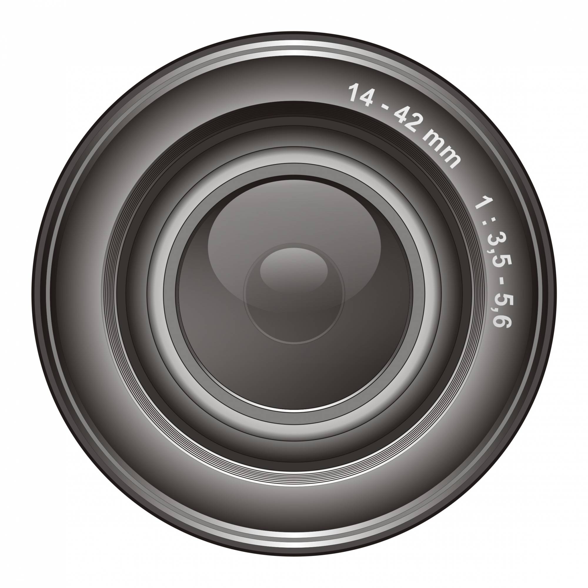 Camera Lens Vector