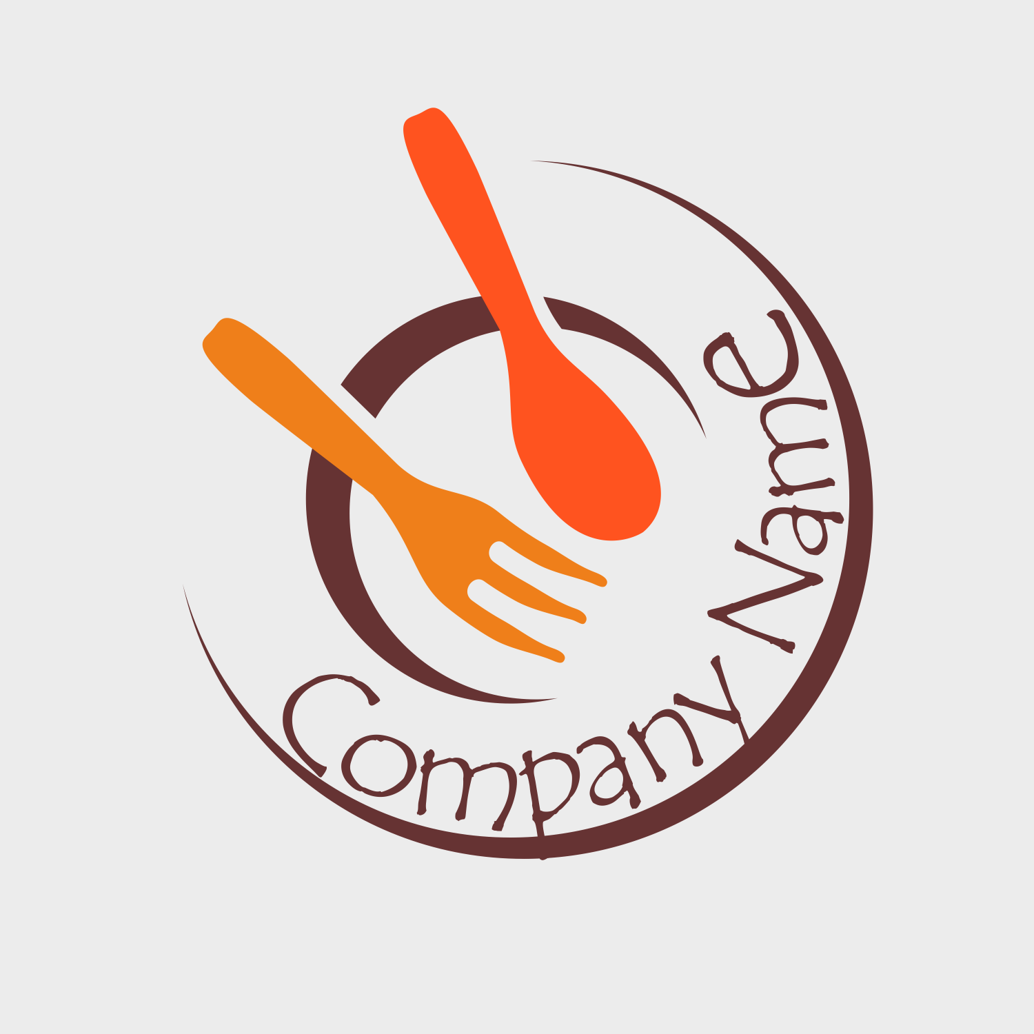 Illustration Vector Graphic of Food Plate Logo. Perfect to use for Food  Company 4796561 Vector Art at Vecteezy