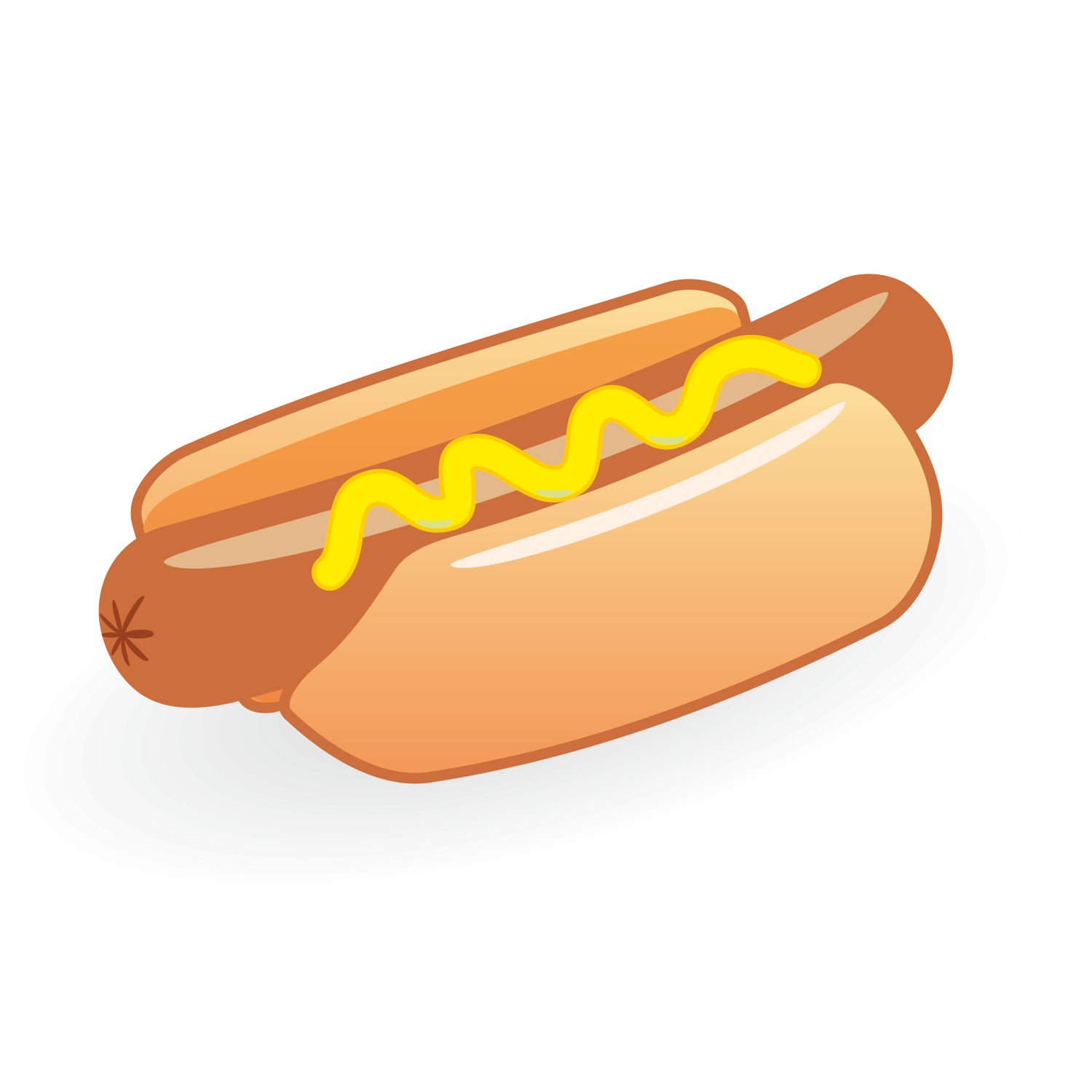 Hot Dog Logo SVG
