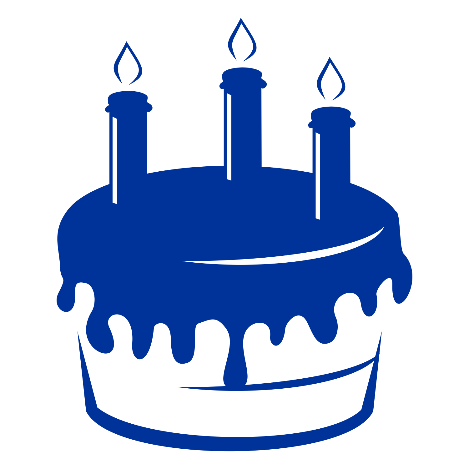 Birthday Cake Cake Vector SVG Icon (6) - SVG Repo