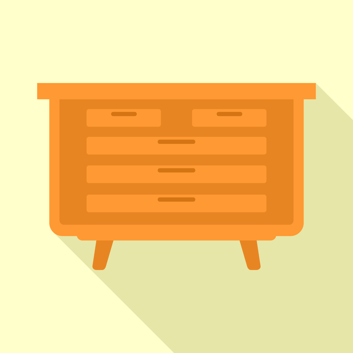 Download Vector for free use: Drawer icon