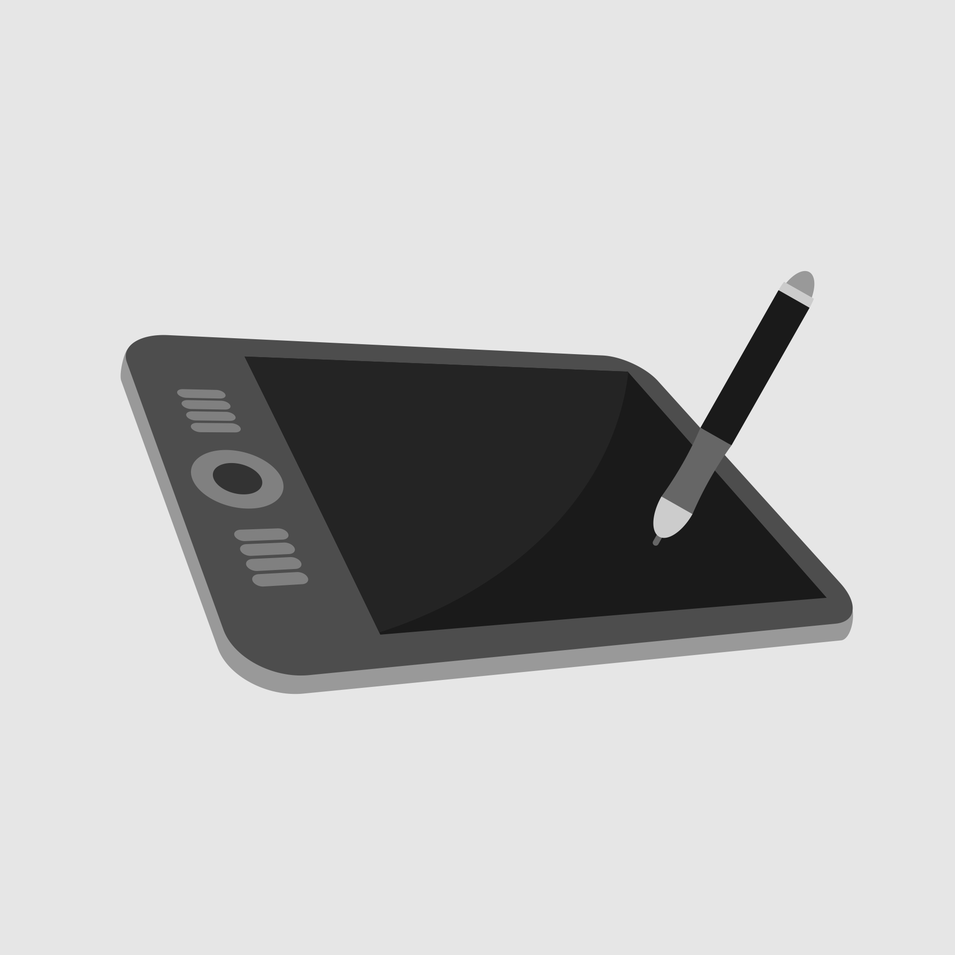 Download Vector for free use: Graphics tablet