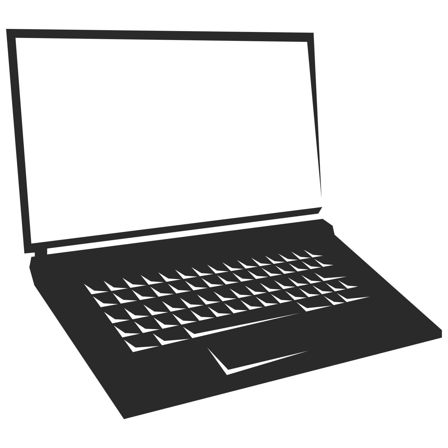 laptop vector art