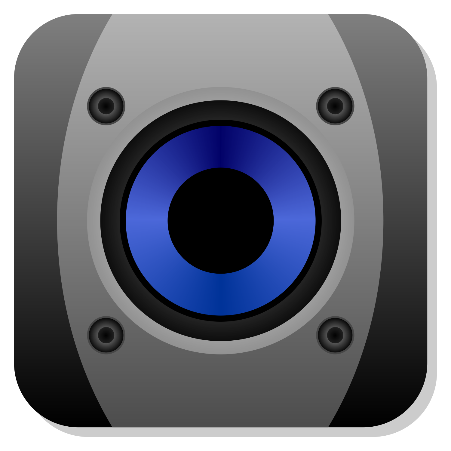 Download Vector for free use: Speaker icon vector