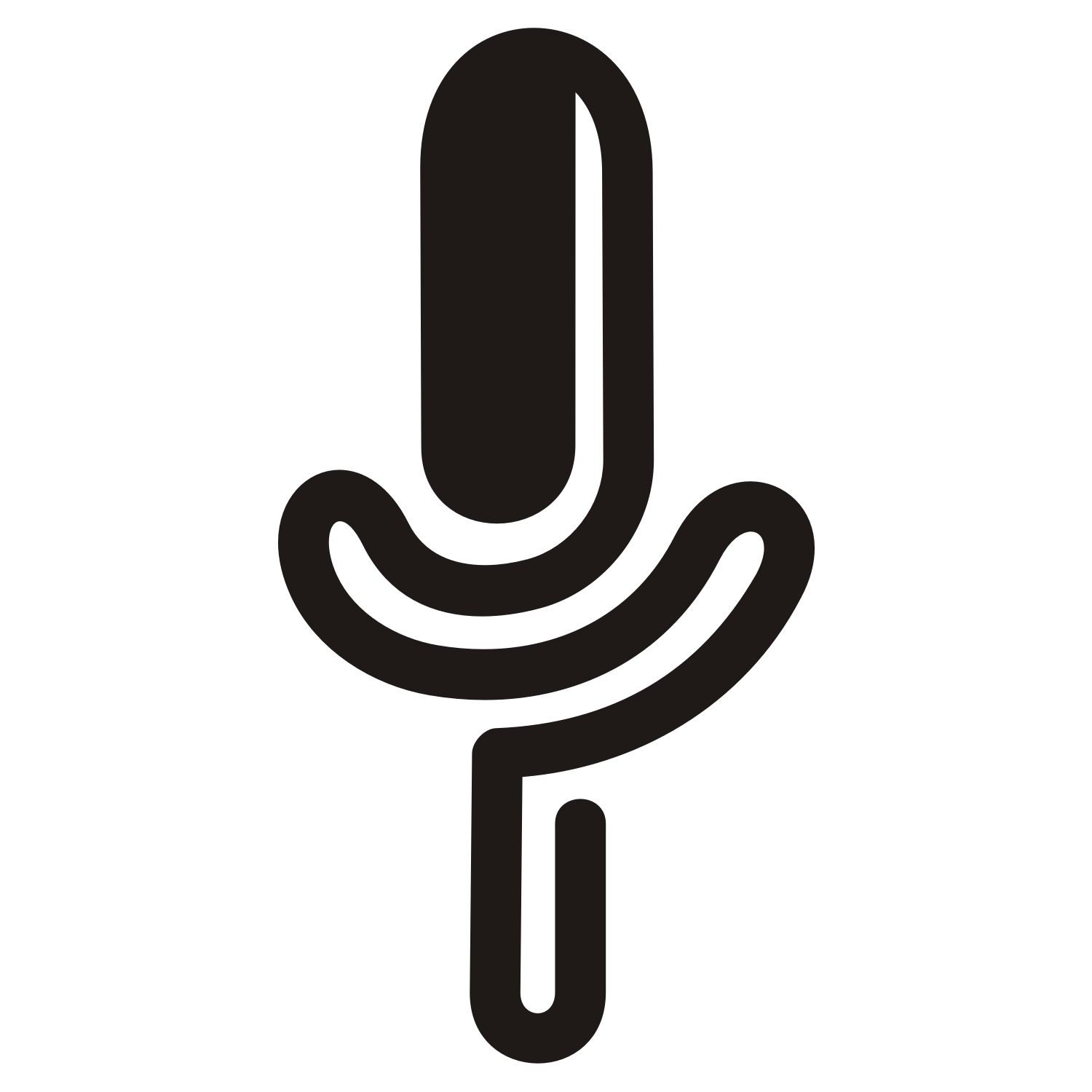 Download Vector for free use: Microphone vector