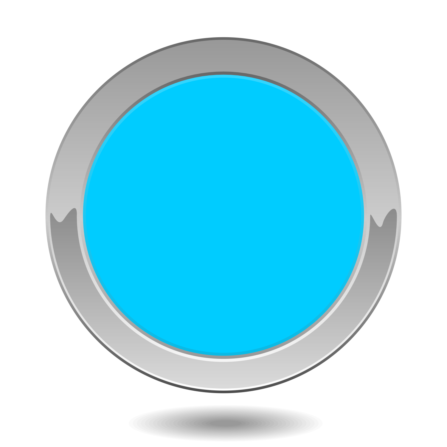 Download Vector for free use: Empty vector button