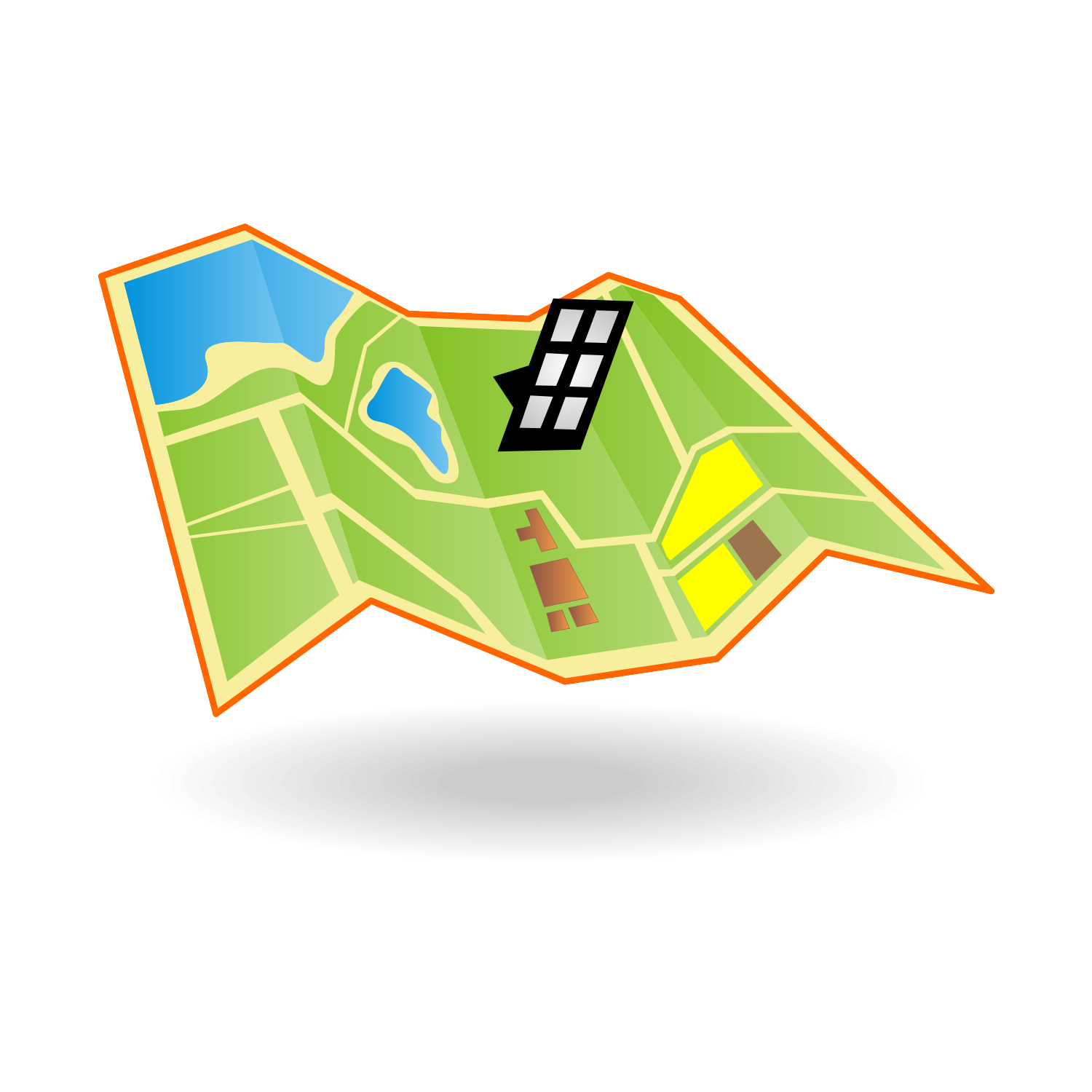Map Icon Vector Free Download