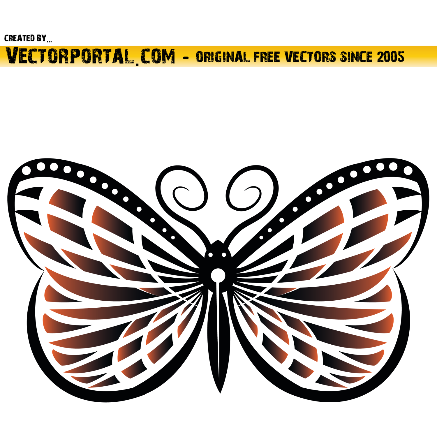 corel draw clipart butterfly