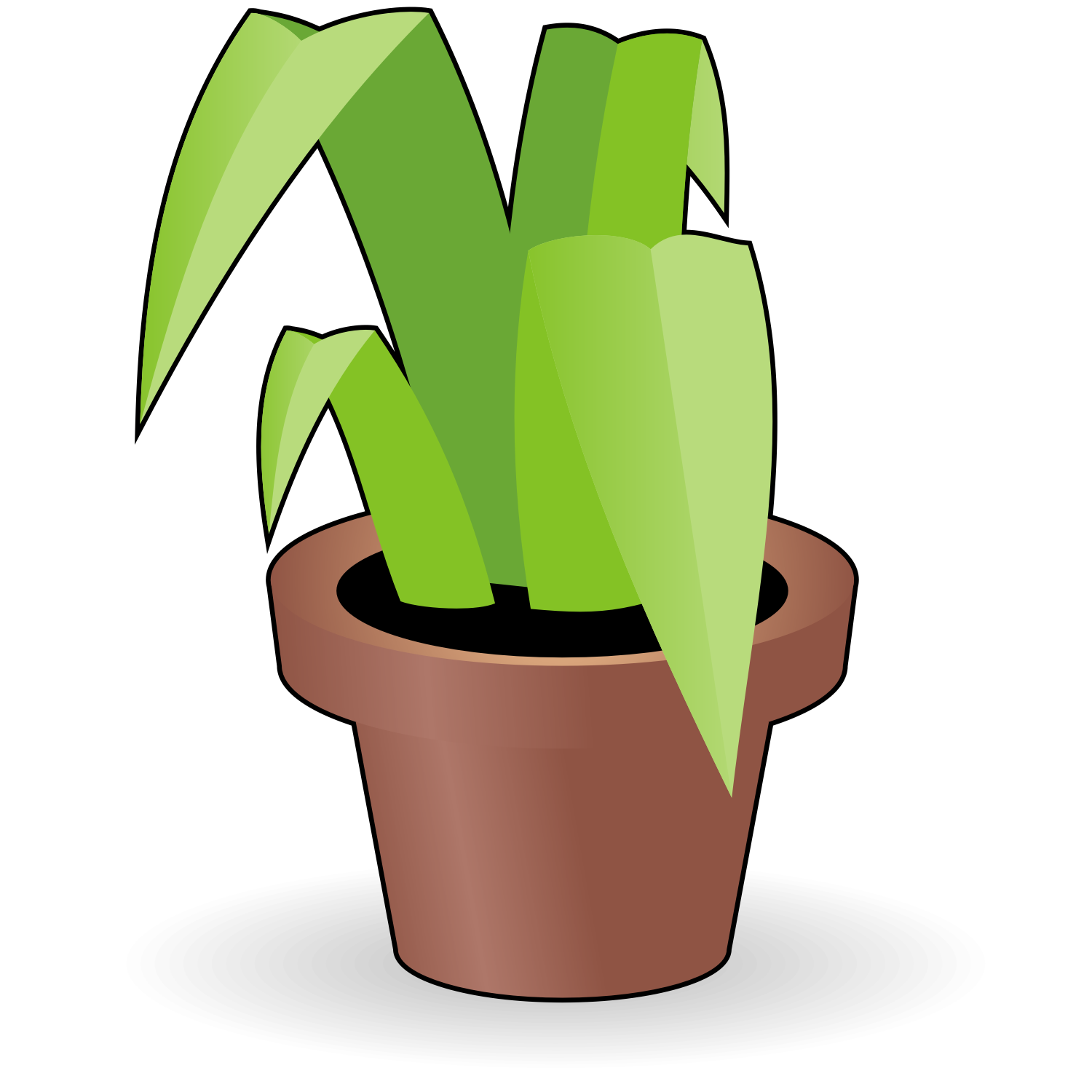 Free Free 173 Outline Flower Pot Svg SVG PNG EPS DXF File