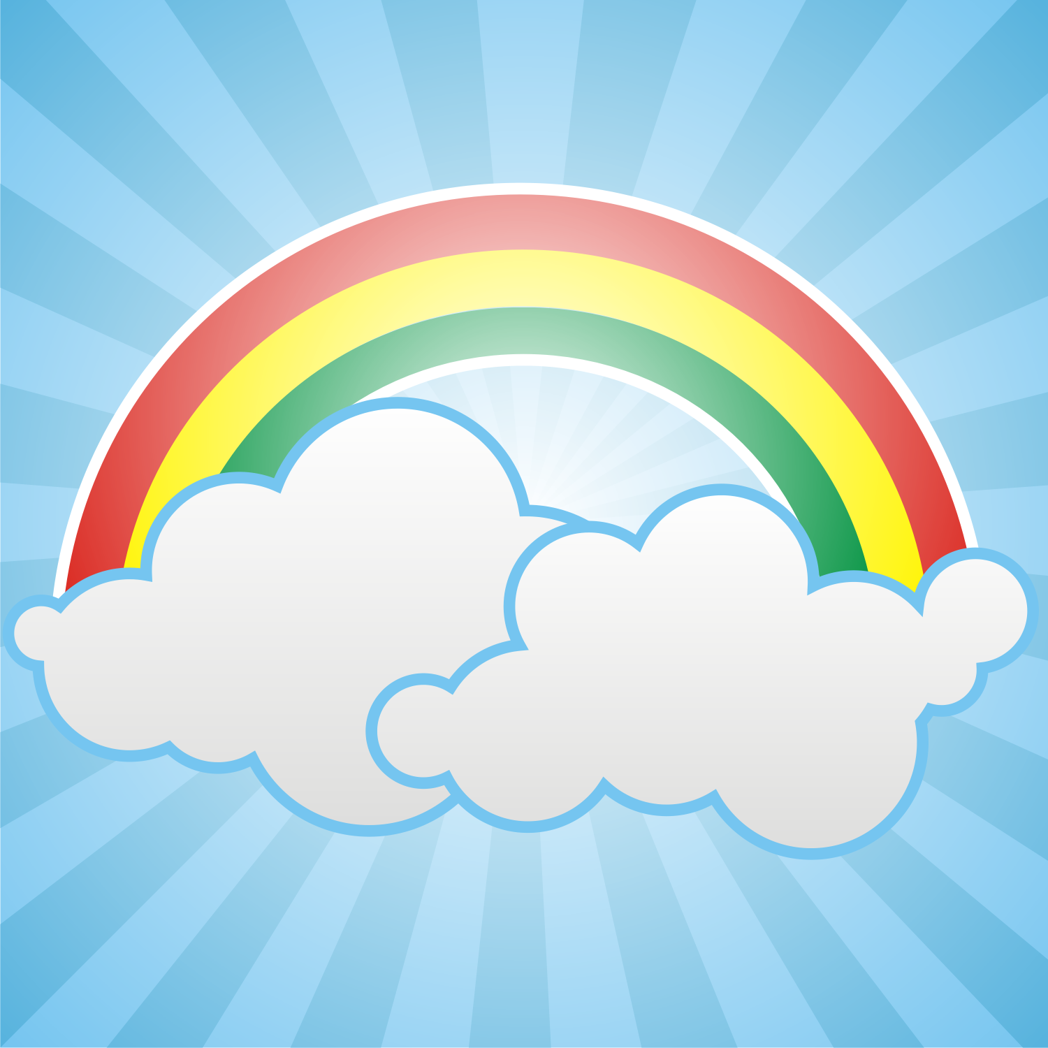 Download Vector for free use: Background with clouds vector